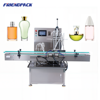 Machine de remplissage électrique UPK à quatre têtes avec pompe magnétique servo et écran tactile pour boissons, produits laitiers, sirop, vinaigre, détergent, liquides