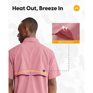 Chemises décontractées pour hommes à manches courtes, impression numérique en gros, pour l'été - Product Image 4