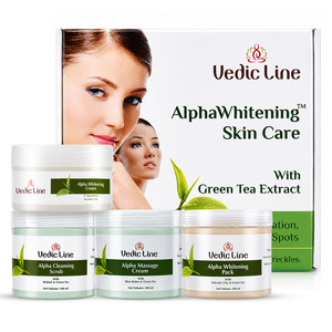 Kit Facial Profesional para el Cuidado de la Piel con Extracto de Té Verde para Blanqueamiento Alfa - Product Image 1
