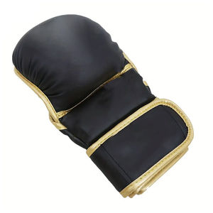 Gants de boxe et de karaté pour hommes en cuir PU de qualité supérieure, entièrement personnalisables avec logo imprimé, service OEM, prix de gros - Product Image 4