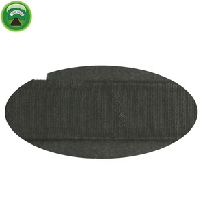Cabestrillo occidental de neopreno, fieltro negro, caballo - Product Image 3