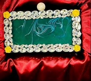 กระเป๋าคลัทช์เรซิ่นพรีเมียมสำหรับผู้หญิง กระเป๋าอะคริลิกใส ดีไซน์หรูหรา สำหรับงานปาร์ตี้ งานแต่งงาน - Product Image 1