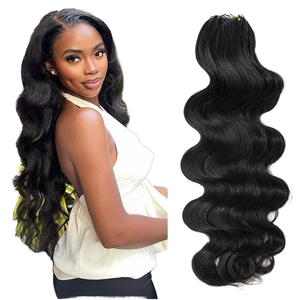 Extensions de cheveux brésiliens Remy Letsfly 9A Body Wave, tissage double trame, cheveux vierges, mélange brun, 20 pièces/lot, livraison gratuite - Product Image 6