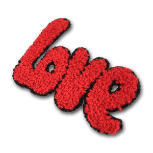 Pink Lightweight Chenille <b>Letter</b> T Iron on Patch with PVC Embroidered Applique Nonwoven Felt Decor for Clothes Bags Hats - Product Image 2