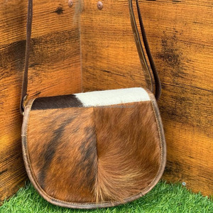 กระเป๋าถือหนังวัวสำหรับผู้หญิงกระเป๋าหนังแท้แบบกำหนดเองกระเป๋าสะพายข้างดีไซน์หรูหรากระเป๋าหนังแบบตะวันตก - Product Image 5