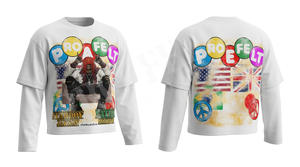 Camiseta de Hombre 2026 al por Mayor, Estilo Vintage Lavado, Transpirable, de Secado Rápido, Manga Corta, Cuello Redondo, Hip Hop, Felpa, Ropa Urbana - Product Image 2