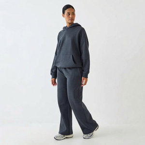 Womens Custom Logo Tracksuit with Raglan Sleeve Jacket and Elastic Cuff <b>Trousers</b> for <b>Sports</b> Teams Gym Retailers and Private - Product Image 1