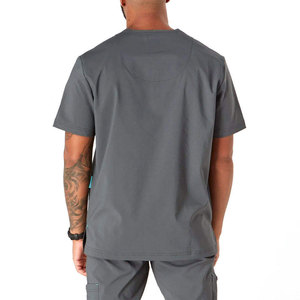 Tenues d'hôpital unisexes en Spandex/Polyester avec logo personnalisé, qualité supérieure, prix abordable, vente en gros, ensembles de blouses médicales design - Product Image 3