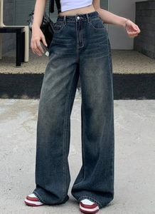 Women's <b>Boot</b> Cut Jeans-Knee-Length Eco-Friendly Denim Pants for Online Purchase - Product Image 5