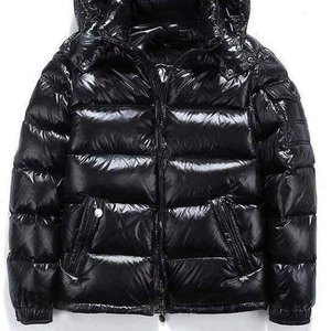 Premium Insulated Breathable Embroidered Vintage Hooded Unisex Puffer <b>Jackets</b> Cold Weather Solid Color Denim Outerwear Outdoor - Product Image 4