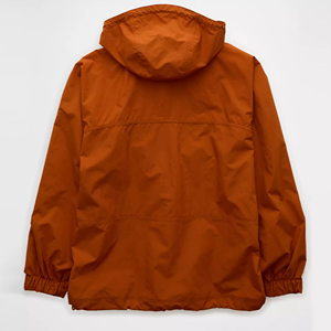 Chaqueta Anorak de Nailon con Camuflaje Personalizada para Hombre, Cuello Alto Informal de Invierno con Cierre de Cremallera de un Cuarto y Logotipo Frontal - Product Image 3