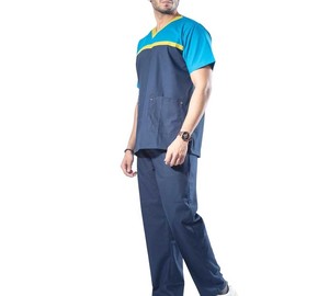 Uniforme Médico para Hombre en Oferta, Uniforme Médico de Primera Calidad, Transpirable, Antiarrugas, a la Moda, Cómodo, con Estilo Perfecto - Product Image 1