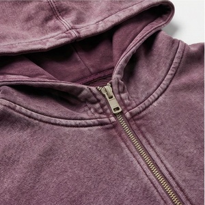 Nouveau design – Survêtement décontracté à capuche pour homme, effet délavé et vieilli, style sportswear, service OEM, couleur personnalisable - Product Image 4