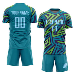 Ensemble de maillots d'entraînement de football à prix avantageux, tenue d'équipe, uniforme de football, vêtements de sport, ensemble maillot et short de football unisexe - Product Image 1