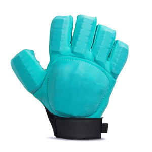ถุงมือฮอกกี้สนามมืออาชีพยอดนิยม สีและโลโก้แบบกำหนดเอง ทนทาน ซับเหงื่อได้ดี พร้อมแผ่นเจลป้องกัน - Product Image 5