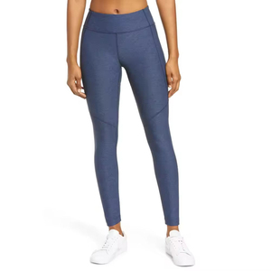 New Ladies Leggings for Women Workout Soft Fabric Breathable Seamless Tummy Control <b>Knee</b>-Length Mid Waist <b>Exercise</b> Gym Wear - Product Image 5