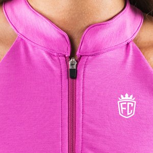 Top Deportivo Corto sin Costuras con Cierre Frontal para Mujer, Alta Elasticidad, para Yoga, Fitness, Ejercicio, Ropa Deportiva, OEM - Product Image 5