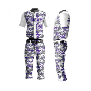 Ensemble d'uniformes de baseball en polyester de haute qualité - Tenue d'équipe respirante avec couleurs et tailles personnalisées, prix de gros bas - Product Image 2