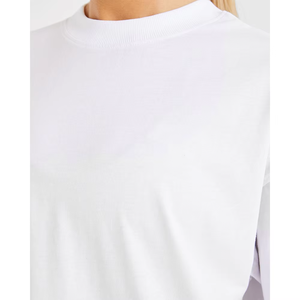 เสื้อยืดผู้หญิง Easy Care Basic คอกลม แขนสั้น ผ้าฝ้าย 100% ทรงปกติ ใส่ได้ทุกวัน ดีไซน์เรียบง่าย คลาสสิก - Product Image 6