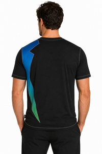 Customizable 100% Cotton Men's Trendy <b>T</b>-<b>Shirt</b> Loose Fit Solid Eco-Friendly Quick Dry Knitted Fabric OEM Customized <b>T</b>-<b>Shirt</b> - Product Image 2