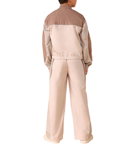 Lightweight Winter Solid Kid Windbreaker <b>Tracksuit</b> Casual Nylon Fabric Hooded Streetwear Stand Collar Kids Fashion Suit - Product Image 2
