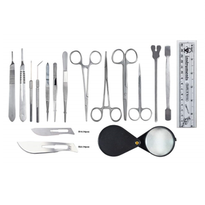 Kit de suture médicale, kit d'entraînement à la suture, instruments chirurgicaux en acier inoxydable pour étudiants, certifié CCC par Grip Surgical - Product Image 1