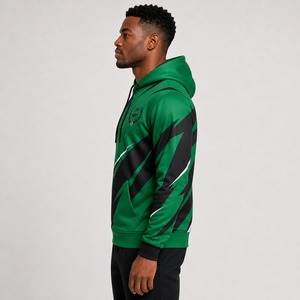 Sudadera con Capucha Sublimada de Alta Calidad para Hombre, Ropa Deportiva, Diseñada con Tela que Absorbe la Humedad y de Secado Rápido - Product Image 3