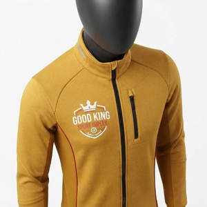 Chaqueta de Ciclismo para Hombre con Cierre Completo, Cortavientos, de Secado Rápido, Ecológica, de Manga Larga, Ropa Deportiva - Product Image 6