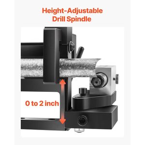 Utensile per Intaglio Tubi con Angolo Regolabile da 1/2 a 3 Pollici, Strumento di Riparazione per Tubi e Curvatubi - Product Image 5