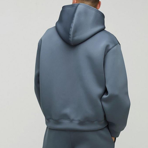 Custom Made Plus Size 100% Cotton Fleece Pullover <b>Hoodies</b> Men <b>3D</b> for Logo Oversized Heavyweight Winter Hooded Sweatshirt - Product Image 3