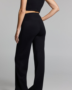 Leggings Deportivos de Cintura Alta Elástica para Mujer, al por Mayor, Personalizados, para Yoga y Ejercicio, Ajustados, con Bolsillos, Diseño Liso - Product Image 5