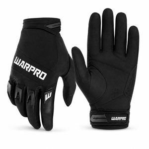 Gants de football américain WARPRO Industry Premium à doigts entiers, logo personnalisé, antidérapants, respirants, séchage rapide, sports d'été - Product Image 1