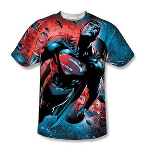 T-shirts pour hommes personnalisés de haute qualité, à séchage rapide, respirants, col rond, mélange polyester/coton, impression numérique vierge, logo sur le devant, coupe classique - Product Image 5