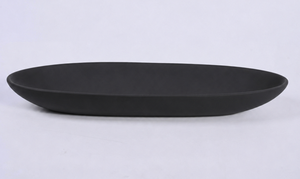 Tazón de Resina Ecológico Moderno con Diseño de Espiral Blanco y Negro, Plato Irregular Pulido a Mano para Servir Frutas y Aperitivos, Ideal para Fiestas y Decoración del Hogar - Product Image 6