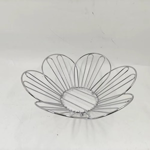 Factory Direct Supply Modern Metal <b>Wire</b> Fruit Basket Hanging Hook Bowl Storage For Kitchen Food Holder - Product Image 5