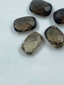 Natural Smoky Quartz <b>Cushion</b> Shape 18.05Carat 8x15MM High Quality Smoky Brown <b>Colour</b> for Jewelry Making - Product Image 5