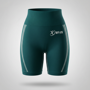 กางเกงขาสั้นออกกำลังกายเอวสูง ระบายอากาศได้ดี ทรงสครันช์บัตต์ เหมาะสำหรับฟิตเนส ยกน้ำหนัก โยคะ ปั่นจักรยาน เล่นกีฬา สำหรับผู้หญิง - Product Image 1