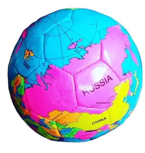 كرات كرة القدم الرسمية من الجلد الصناعي بحجم 5 بوصة مع شعار مخصص حسب الطلب من P:rint لتمارين كرة القدم في المباريات داخل المنزل وخارج المنزل