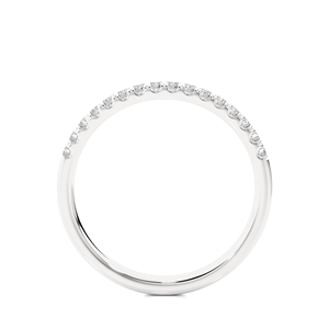 Bague en or 18 carats avec diamants, bague en diamant de laboratoire de forme ronde, 0,25 carat, taille ronde en 16 pierres de diamant - Product Image 4