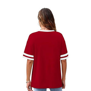 เสื้อยืดผู้หญิงน้ำหนักเบาสวมใส่สบายสไตล์คลาสสิกเนื้อผ้าสัมผัสนุ่มระบายอากาศได้ดี - Product Image 5