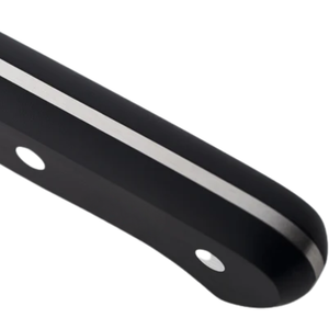 Couteau utilitaire à lame dentelée de 4,5 pouces, lame en acier inoxydable, manche noir à triple rivet, pour pain, fruits, sandwichs, utilisation en cuisine - Product Image 4