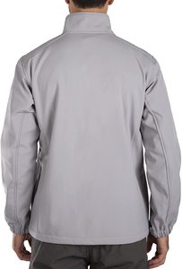 โลโก้ OEM เสื้อแจ็คเก็ตซอฟต์เชลล์น้ำหนักเบา กันน้ำ กันลม แห้งเร็ว หนาพิเศษ - Product Image 3
