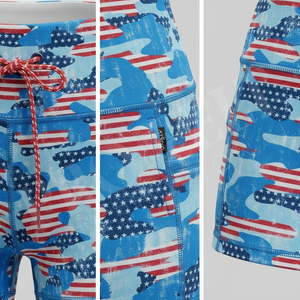 Whole Sale Customized Manufacturer Shorts Custom Printed Camouflage Fitness Stretch Workout Activewear Training <b>Booty</b> Shorts - Product Image 4