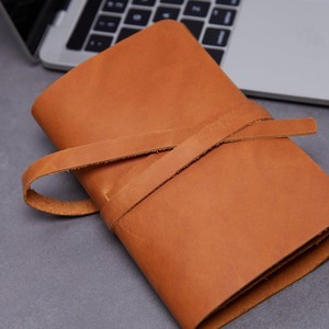 Full Grain Cowhide Leather <b>Cable</b> Organizer Desk Cord Management Earphone Wire Wrap Tech Accessory Storage Case LCO-0101 - Product Image 2