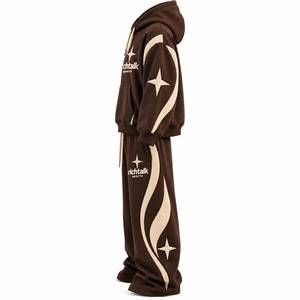 Ensemble décontracté à capuche unisexe pour homme, coupe régulière, avec pantalon à cordon de serrage, idéal pour l'hiver et le sport – Meilleure vente, qualité supérieure - Product Image 3
