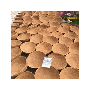 Forros para Macetas de Fibra de Coco Biodegradables, Ecológicos, Ligeros y Duraderos, 3L, para Interiores y Exteriores, Minimalistas - Product Image 1