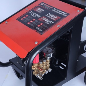 Hydroplus Nouvelle Laveuse Haute Pression Robuste 220 bars 3200W 380V Électrique pour Nettoyage Automobile Pression Réglable - Product Image 3