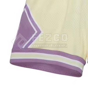 Shorts de basket-ball durables en maille 100 % polyester avec fonction coupe-vent pour l'entraînement, la pratique et les loisirs - Product Image 6