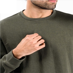 Ensemble de survêtement homme personnalisé avec logo, sweat-shirt à col rond et pantalon de jogging, ensemble deux pièces - Product Image 4
