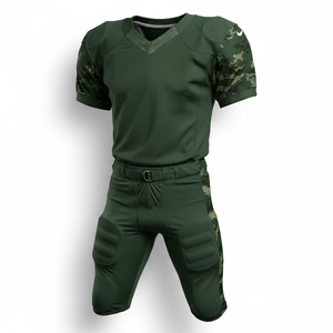 Uniforme de football américain personnalisé de haute qualité, entièrement sublimé, équipement d'équipe professionnel, respirant, kit d'uniforme pour le jour du match - Product Image 1